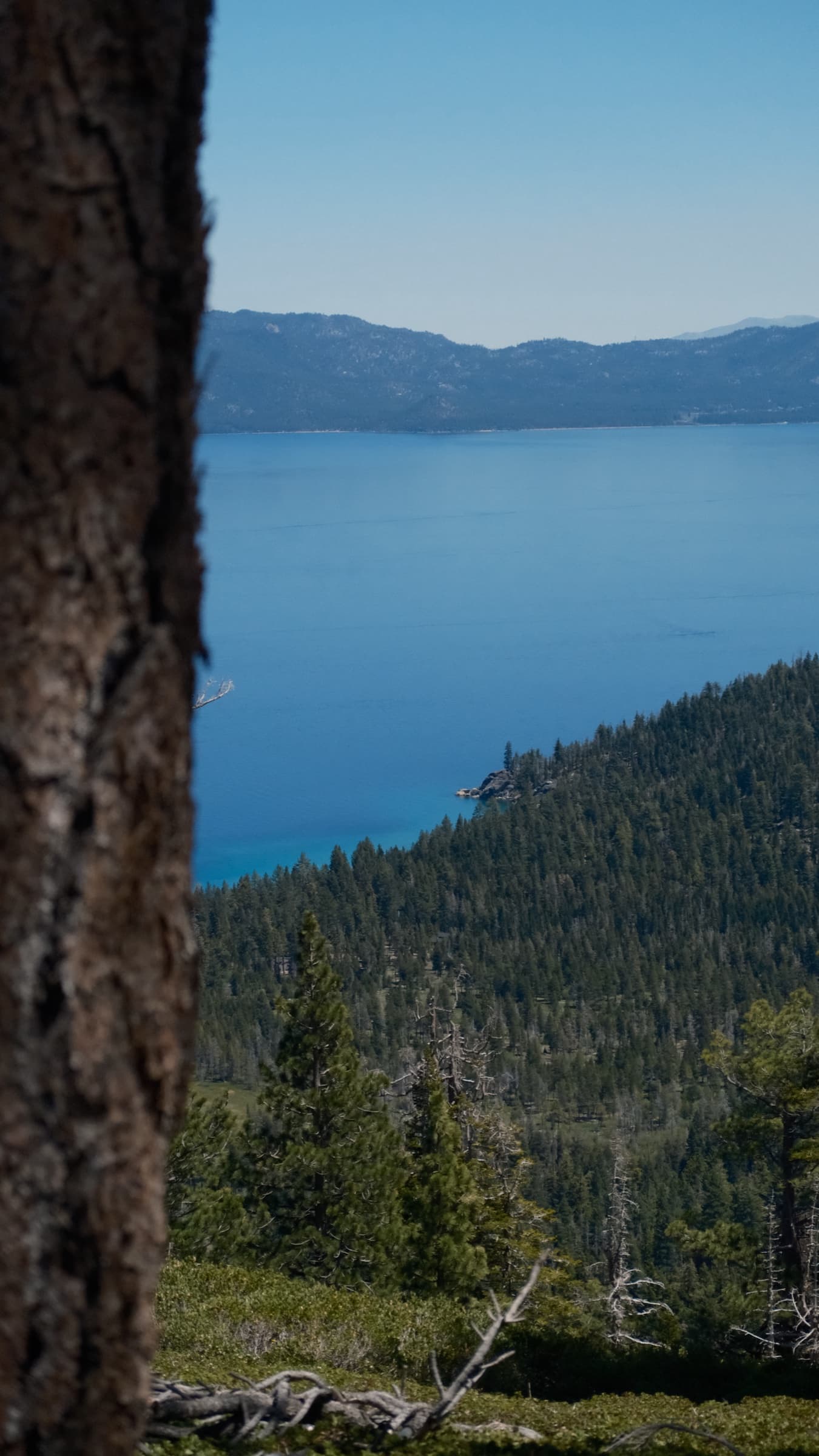 Outside Lake Tahoe, CA